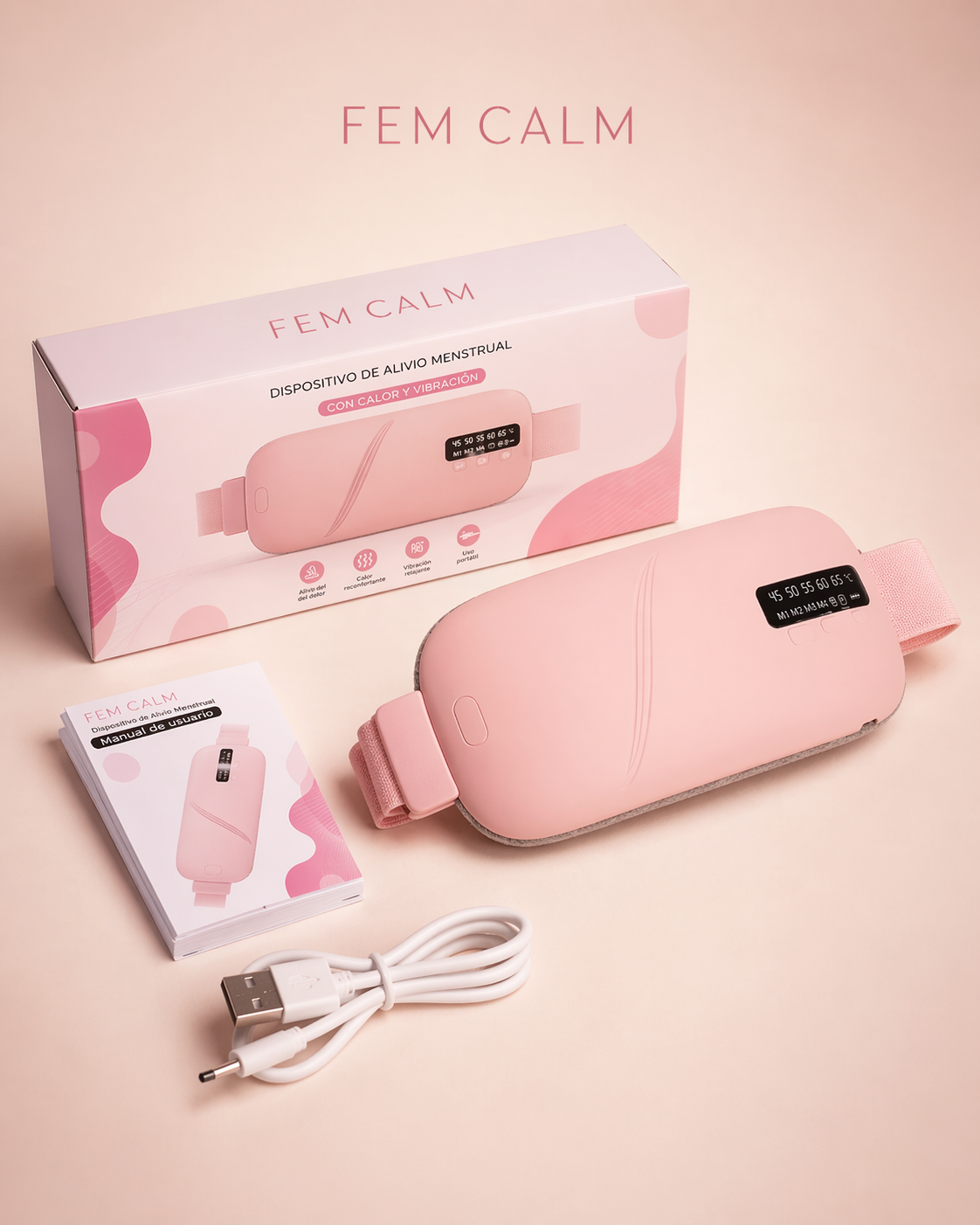 FemCalma™ Cinturón Para Cólicos Menstruales